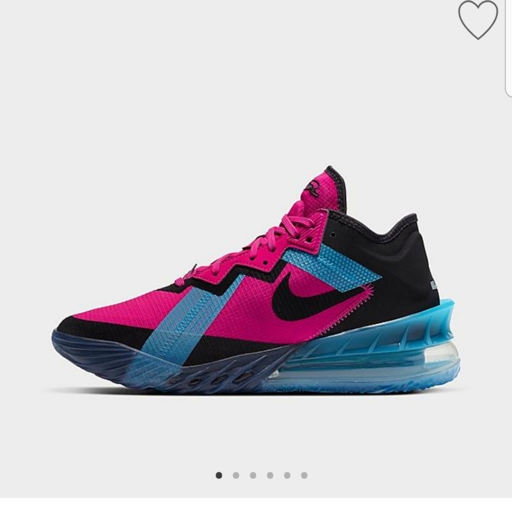 Nike lebron 18 neon nights basketball sneakers